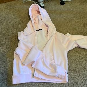 Brandy Melville crop zip up